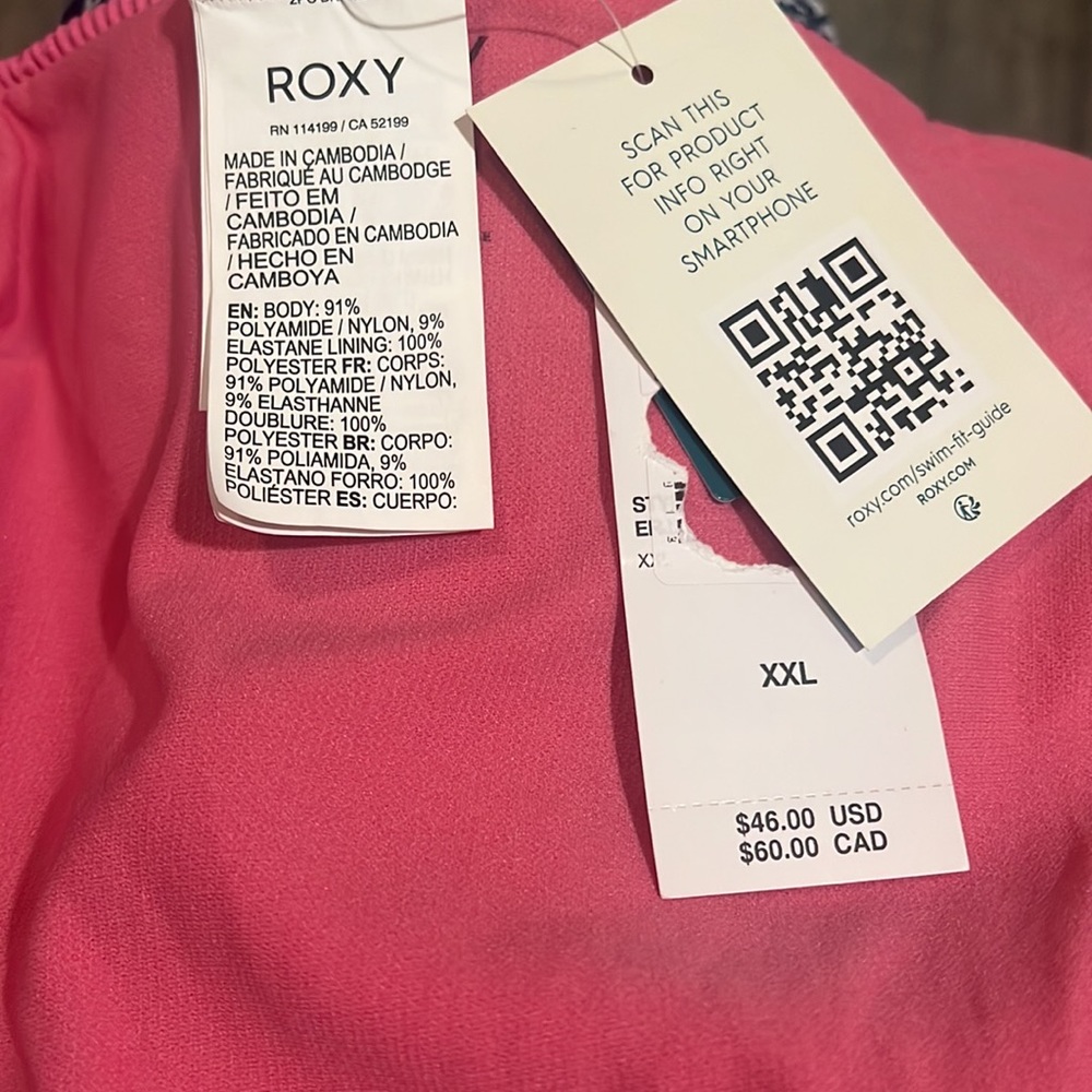 NWT Roxy Love Rib The Comber Bikini Bottom - Picture 10 of 10